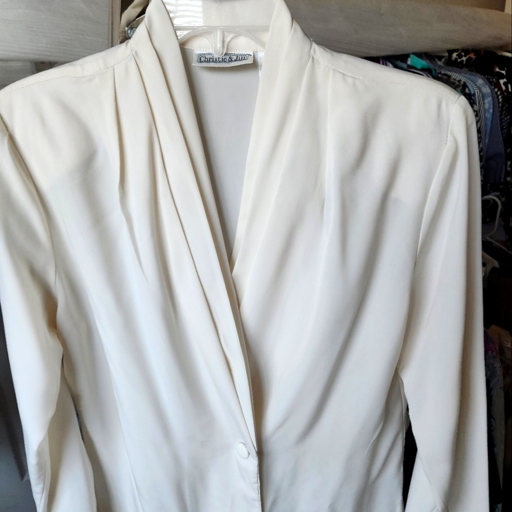 Ivory/Cream blouse